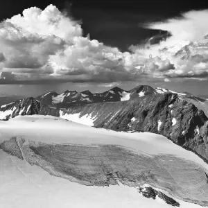 Suottasj Glacier Print, Sarek National Park, Sweden