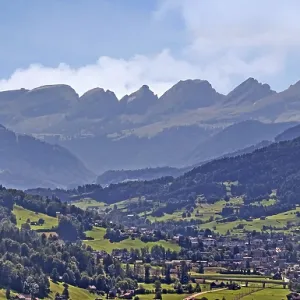 View from Toggenburg to the Appenzell Alps