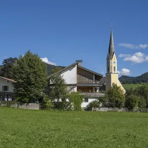 View of town with St. Sixtus church View of town with St. Sixtus church