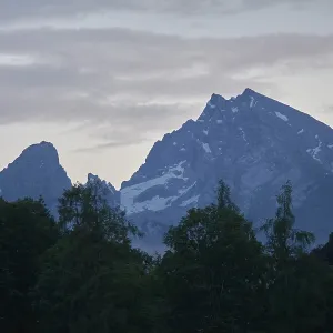 View of the Watzmann massif, Watzmann