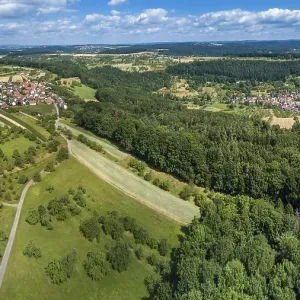 View of the Wieslauf Valley, Vorderweissbuch