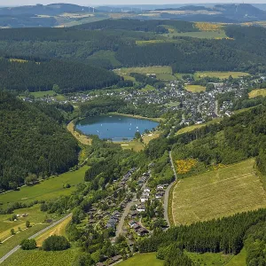 View of Winterberg, Sauerland, North Rhine-Westphalia View of Winterberg, Sauerland, North Rhine-Westphalia