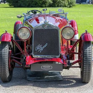 Vintage car Alfa 6C 1750 Testa Fissa
