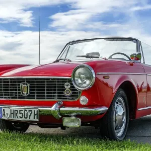 Vintage car FIAT 1500 Spider, convertible