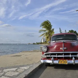Vintage car, Punta Gorda peninsula Vintage car, Punta Gorda peninsula