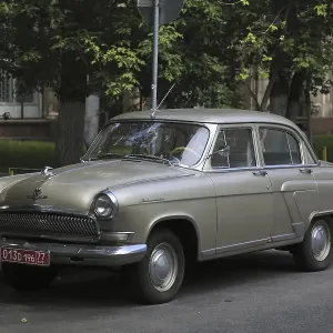 Vintage car of the Soviet brand Volga Vintage car of the Soviet brand Volga