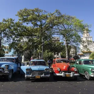 Vintage Cars Print, Havana, Cuba