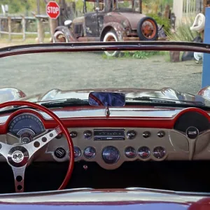 Vintage Chevrolet Corvette Convertible 1957 Vintage Chevrolet Corvette Convertible 1957