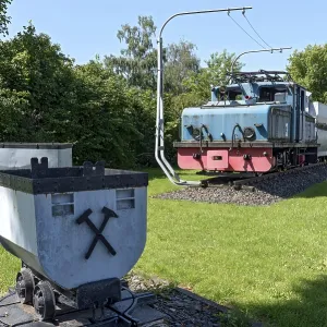 Vintage electric locomotive no Vintage electric locomotive no