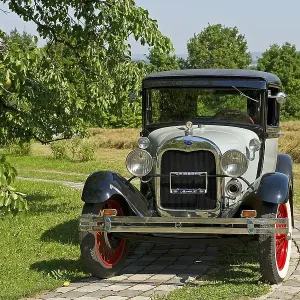 Vintage Ford Model A Tudor, built in 1928