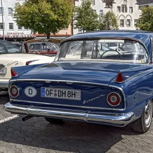 Vintage large Borgward P 100, sedan