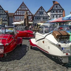 Vintage Messerschmitt FMR Cabin Scooter Print, 1955-1964