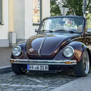 Vintage Volkswagen VW Beetle Cabriolet Vintage Volkswagen VW Beetle Cabriolet