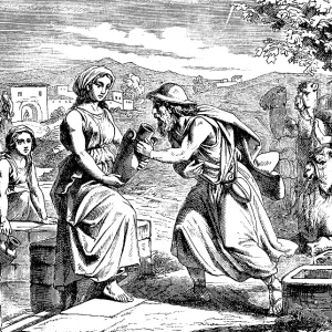 The virtuous Rebekah and Eliezer The virtuous Rebekah and Eliezer