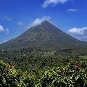 Volcano Arenal, view rom Mistico Arenal Hanging Bridges Park