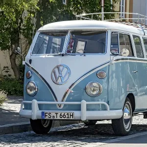 Volkswagen Type 2 Transporter T1 Print, Bavaria, Germany Volkswagen Type 2 Transporter T1 Print, Bavaria, Germany