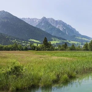 Walchsee and Zahmer Kiaser mountain range