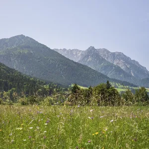 Walchsee and Zahmer Kiaser mountain range