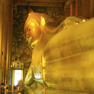 Wat Pho - Amusement Park Hotels Death of Buddha Buddha (Thailand Bangkok)