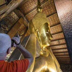 Wat Pho, temple of the reclining Buddha Wat Pho, temple of the reclining Buddha
