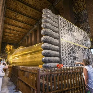 Wat Pho, temple of the reclining Buddha Wat Pho, temple of the reclining Buddha