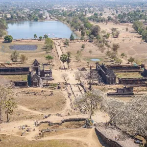 Wat Phou temple in Southern Laos