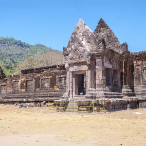 Wat Phou temple in Southern Laos