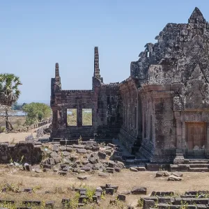 Wat Phou temple in Southern Laos