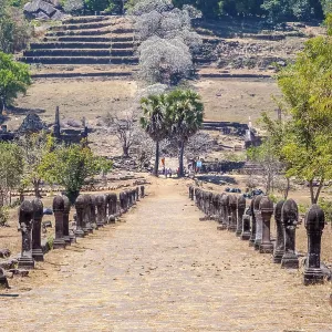 Wat Phou temple in Southern Laos