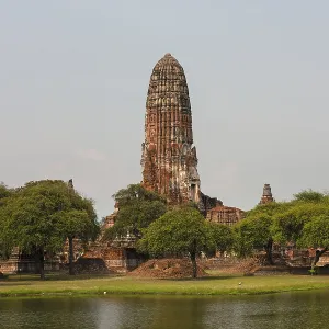 Wat Phra Ram, Prang, Ayutthaya, Thailand, Asia