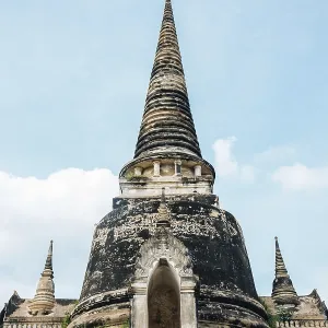 Wat Phra Si Sanphet, ancient ruins in Ayutthaya
