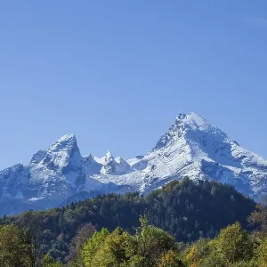 Watzmann in autumn, Berchtesgaden Watzmann in autumn, Berchtesgaden