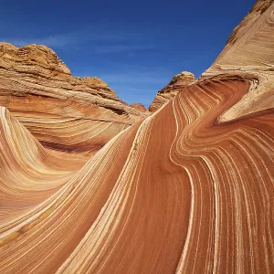 The Wave, rock formation in Coyote Buttes North