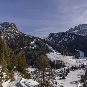 Way of the Cross in Vallunga near Selva di Val Gardena Way of the Cross in Vallunga near Selva di Val Gardena