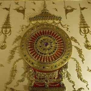 Wheel of Life in Chedi Wat Phra That Phanom