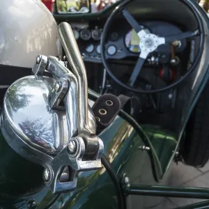 Wide-angle close-up of the cockpit of the MG K3 Wide-angle close-up of the cockpit of the MG K3