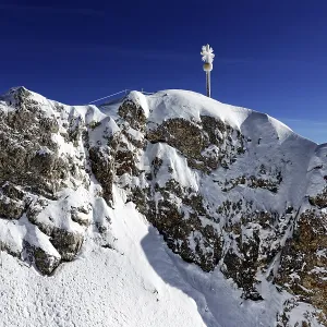 Winter in Bavaria, Zugspitze Print