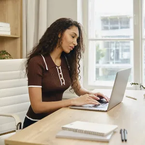 Contemporary Office Scene Print
