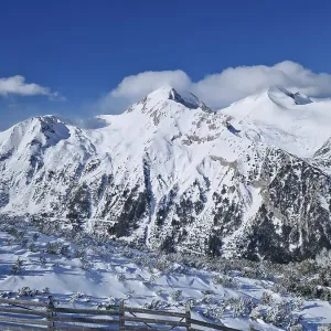 Wonderful Pirin mountains peaks covered with snow Wonderful Pirin mountains peaks covered with snow