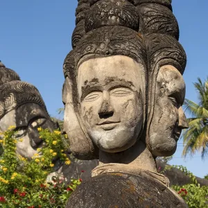 Xieng Khuan Buddha Park, Vientiane, Laos, Asia Xieng Khuan Buddha Park, Vientiane, Laos, Asia
