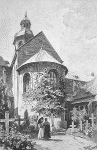 The 1000-year-old rosebush at Hildesheim Cathedral