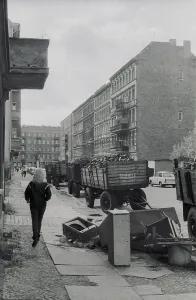 10.10.1983 GDR East Berlin district of Prenzlauer Berg