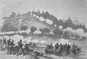 The 11th North German figther bataillon near Woerth