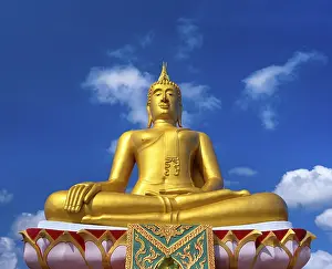 12m high Big Buddha statue, Wat Phra Yai Temple