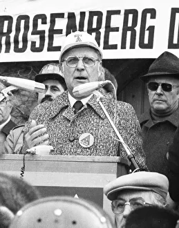 15, 000 steelworkers and their relatives and friends demonstrated against the closure of Maxhuette