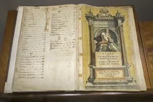 1602 republication Atlas Sive Cosmographicae Meditationes De Fabrica Mvndi Et Fabricati Figvra by 16th-century