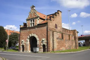 17th century Zulawska Gate, once part of the old city walls in Gdansk