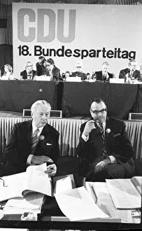 The 18th Party Congress of the Christian Democratic Union of Germany (CDU) was held in Duesseldorf on 25 January 1971