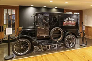 1927 Model T Ford truck used for delivering beer to local markest from the Jack Daniel Distillery in Lynchburg