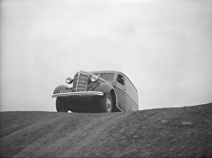 In the 1930s. A course for female drivers of ambulances and trucks during the Second World War in Sweden on November 4, 1939. One of the exercises during the training is off-road driving. 4 November 1939. The ambulance is a Chevrolet